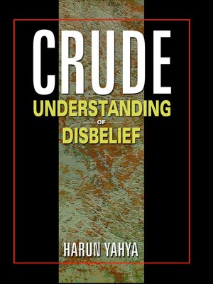 cover image of Crude Understanding of Disbelief